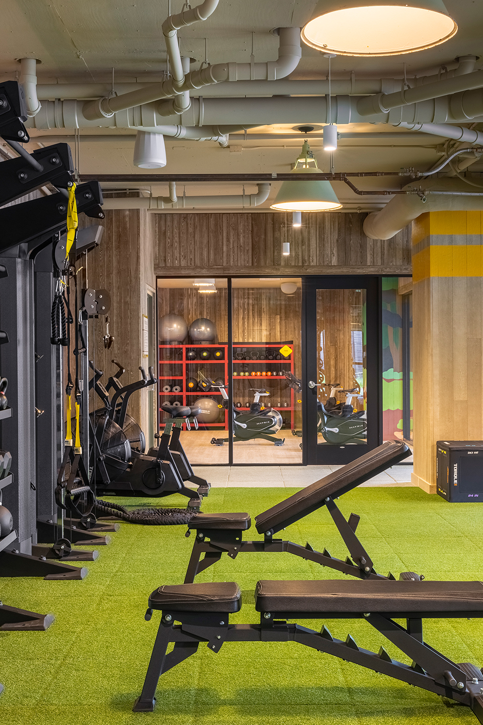 A state-of-the-art fitness center