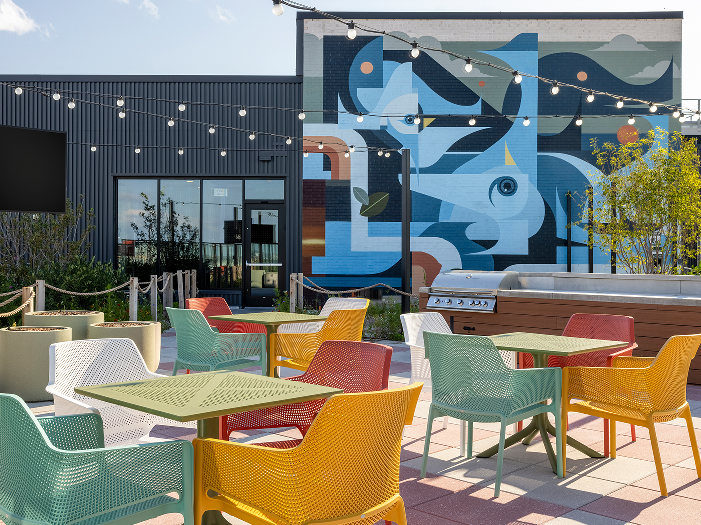 outdoor lounge
